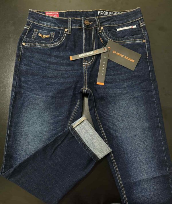 Rookies Jeans Pant Deep Wash