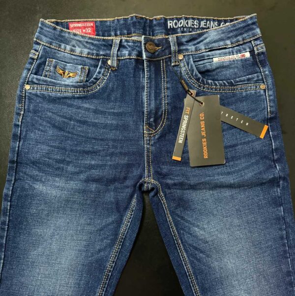 Rookies Jeans Pant Light Wash - Image 2